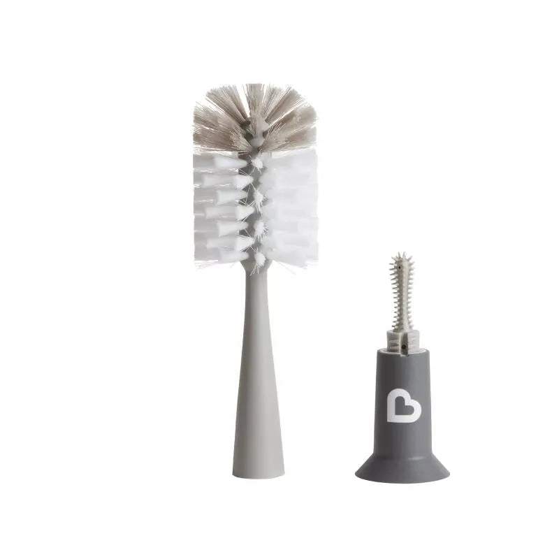 Munchkin Bristle Bottle Brush, Colors May Vary 1pk