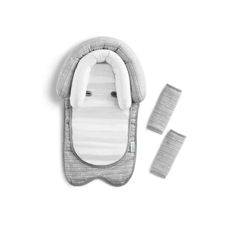 Munchkin - Xtraguard Antimicrobial Head Support & Strap Covers, Grey